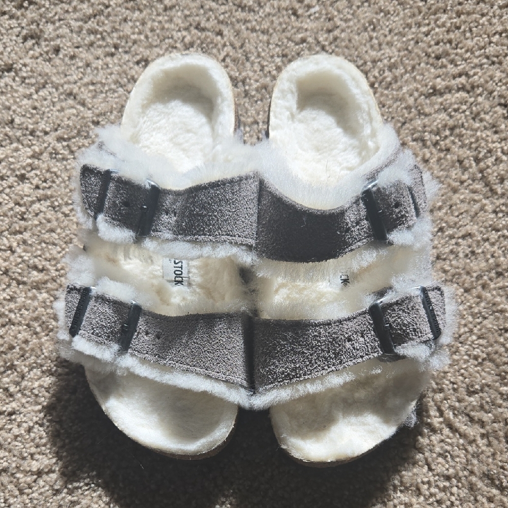 Birkenstock Arizona Sherling Sandal